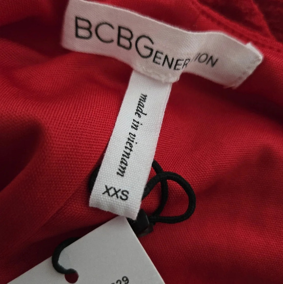 Red Grunge Ripped Stocking Dress NWT - Picture 3 of 11